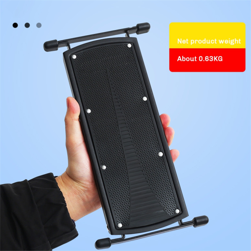 Adjustable Folding 6-Position Height Footboard for Guitar Accessories 1