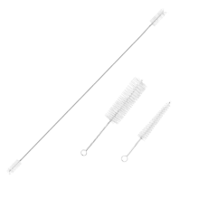 Kit di pulizia per corno francese, trombone, tromba, spazzola per la pulizia dello strumento