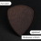 Träplektrum för gitarr, elgitarr, akustisk gitarr eller gitarr, valnötsträ 5
