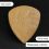 Träplektrum för gitarr, elgitarr, akustisk gitarr eller gitarr, valnötsträ 4