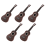 Braune Kindergitarre/Ukulele, Anfängerinstrument 2