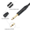 1/4 gitarový kábel samec-samec /TRS vyvážený stereo audio kábel 100 cm 5