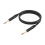 1/4 gitarový kábel samec-samec /TRS vyvážený stereo audio kábel 100 cm 3