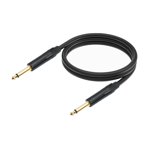 1/4 gitarový kábel samec-samec /TRS vyvážený stereo audio kábel 100 cm 2