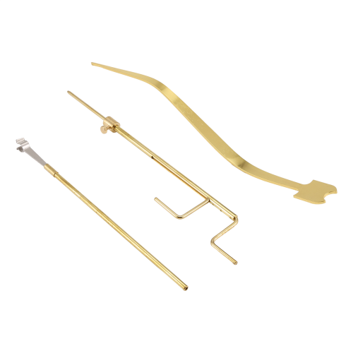 Kit d'outils de luthier pour violoncelle, ensemble d'âmes de violoncelle courbes 2
