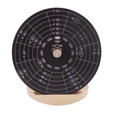 Ferramenta de melodia de madeira com roda de acordes para guitarra, tamanho P.