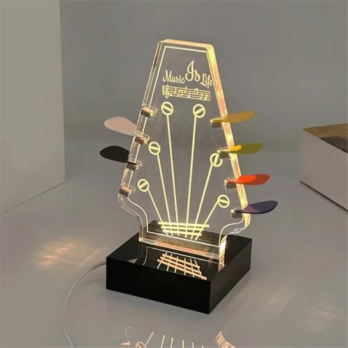 Base para suporte de palhetas de guitarra 2