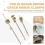 3PCS Violin Brass Repair Crack Debug Clamps, Luthier Making Tools 5