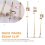 3PCS Violin Brass Repair Crack Debug Clamps, Luthier Making Tools 4
