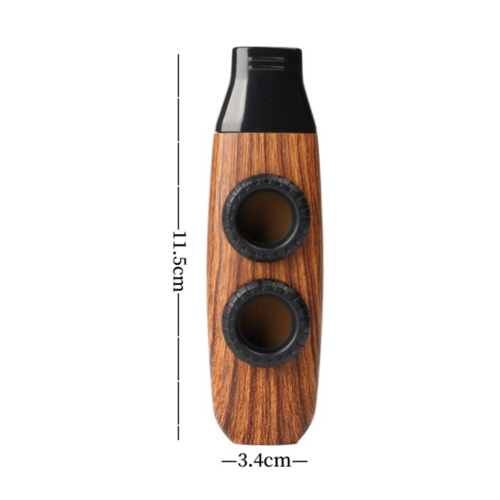 Kazoo con doppio foro, Kazoo con doppia membrana, accompagnamento, A 2