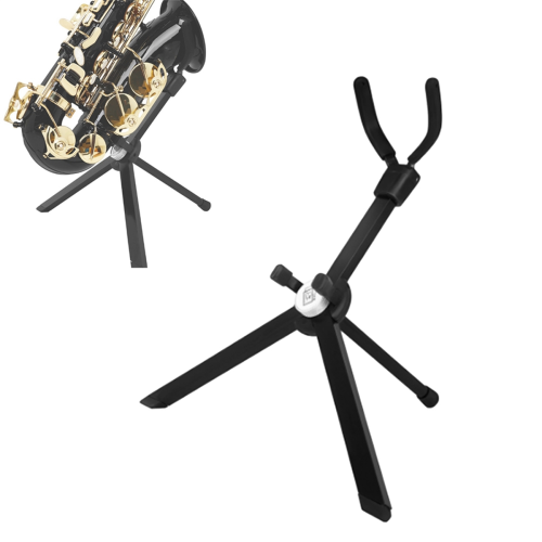 Support vertical pliable et portable pour saxophone 1