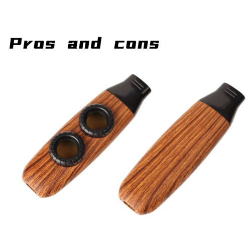 Kazoo con doppio foro, Kazoo con doppia membrana, accompagnamento, A 1