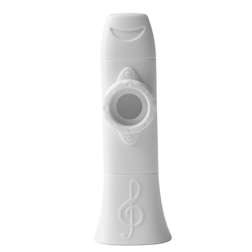 Kazoo Utbytbart Blåsmunstycke Membran Musikinstrument Vit