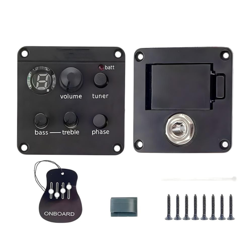 EQ Elbox Equalizers Volymkontroll Gitarrpickup Förförstärkare 2