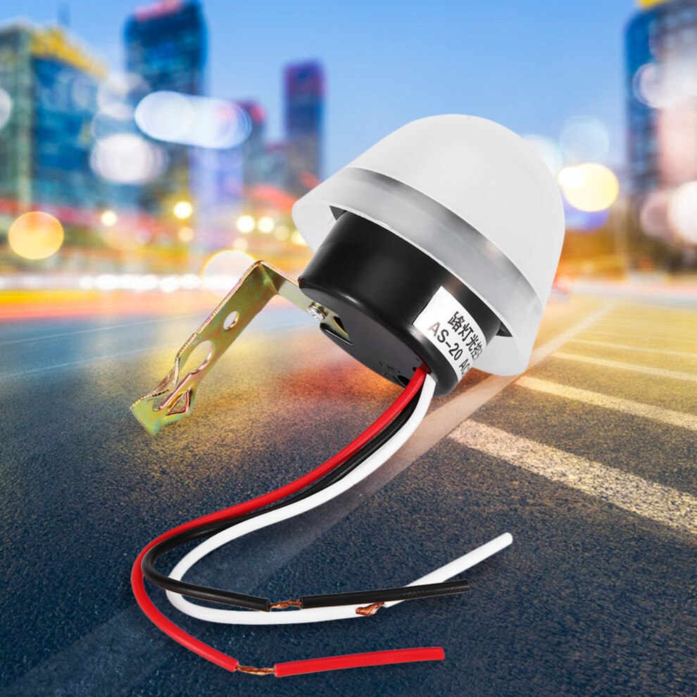 Automatic Auto On Off Photocell Street Light Switch Dc Ac 10A Sensor Switch(12V) 8371324562348