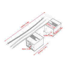 Universeller 12V Motorrad-LED-Blinker Blinker Robuste Einfach zu installieren Verstellbar
