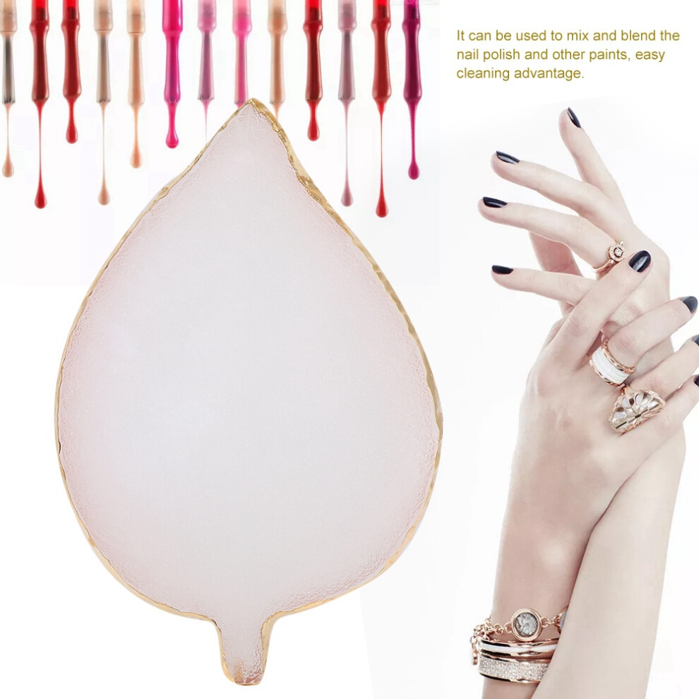 Resin Nail Art Gel Polish Color Mixing Palette Tips Display Holder Manicure Tool 3#