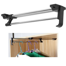 Verstellbare Kleiderstange 30cm/50cm, robustes Schiebetür-Garderobenhalter