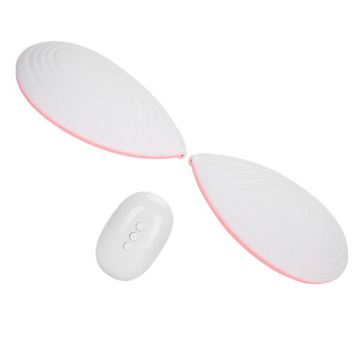 Electric Breast Enlargement Massage Machine Heating Breast Massager with Remote ControlWhite