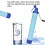Portable Purifier Water Filter Straw Tool Accessory for Camping Hiking Emergency Survival 5