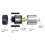 Single Automatic Watch Winder with Quiet Motor Wristwatch Display Case Box 14