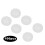 100Pcs Disposable Eyelash Ring Holder Eyelash Extension Glue Adhesive Stand 8