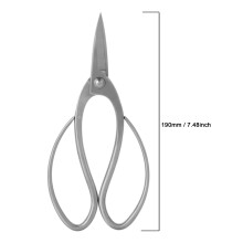 190mm Stainless Steel Garden Bonsai Scissors Shear Root Branch Trimming Pruning Tools