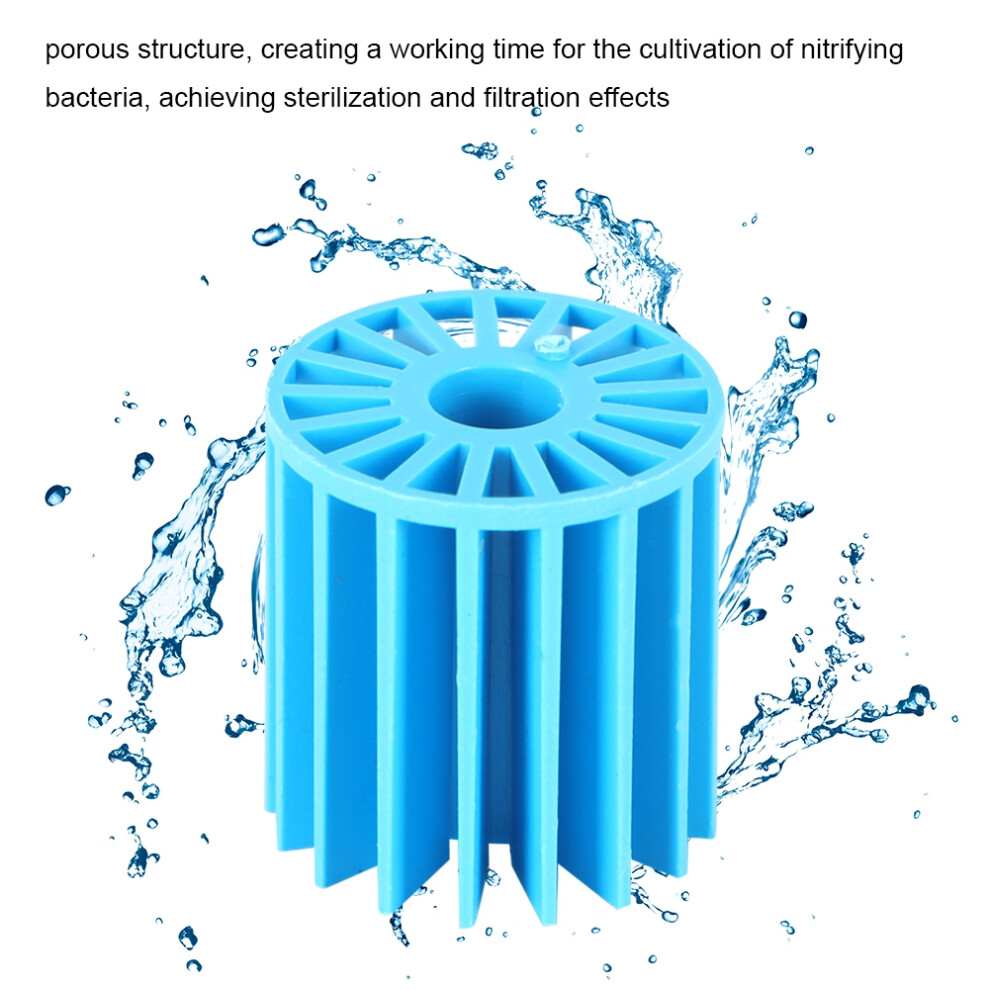 100Pcs Aquarium Filter Bio Balls Filtering Material for Air Pump Fish Tank