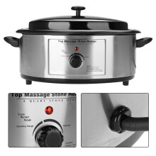 6 Quart Hot Massage Stone Heater Spa Salon Warmer Heating Device Volcanic Energy Stone Heater