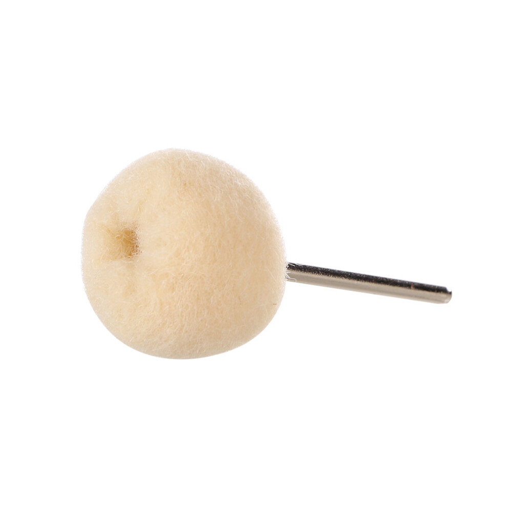 10Pcs 2.35Mm Polishing Tool Woollen Buffing Wheel Abrasive Tool Abrasive Tool 7901324568685