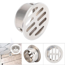 50 Flat Outdoor Floor Drain Stainless Steel Anti