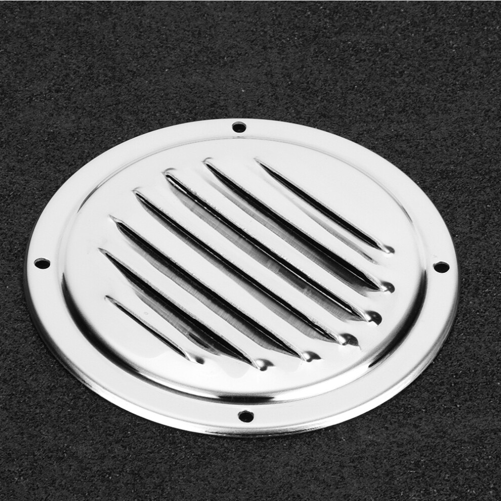 Marine Grade Stainless Steel Round Air Vent Louver Vent Grille Louvered Ventilator Grill Cover 6941324570975