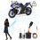 105-125dB Motorcycle 2 Way Remote Alarm Horn Waterproof Security System with Engine Start 8