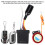 105-125dB Motorcycle 2 Way Remote Alarm Horn Waterproof Security System with Engine Start 15