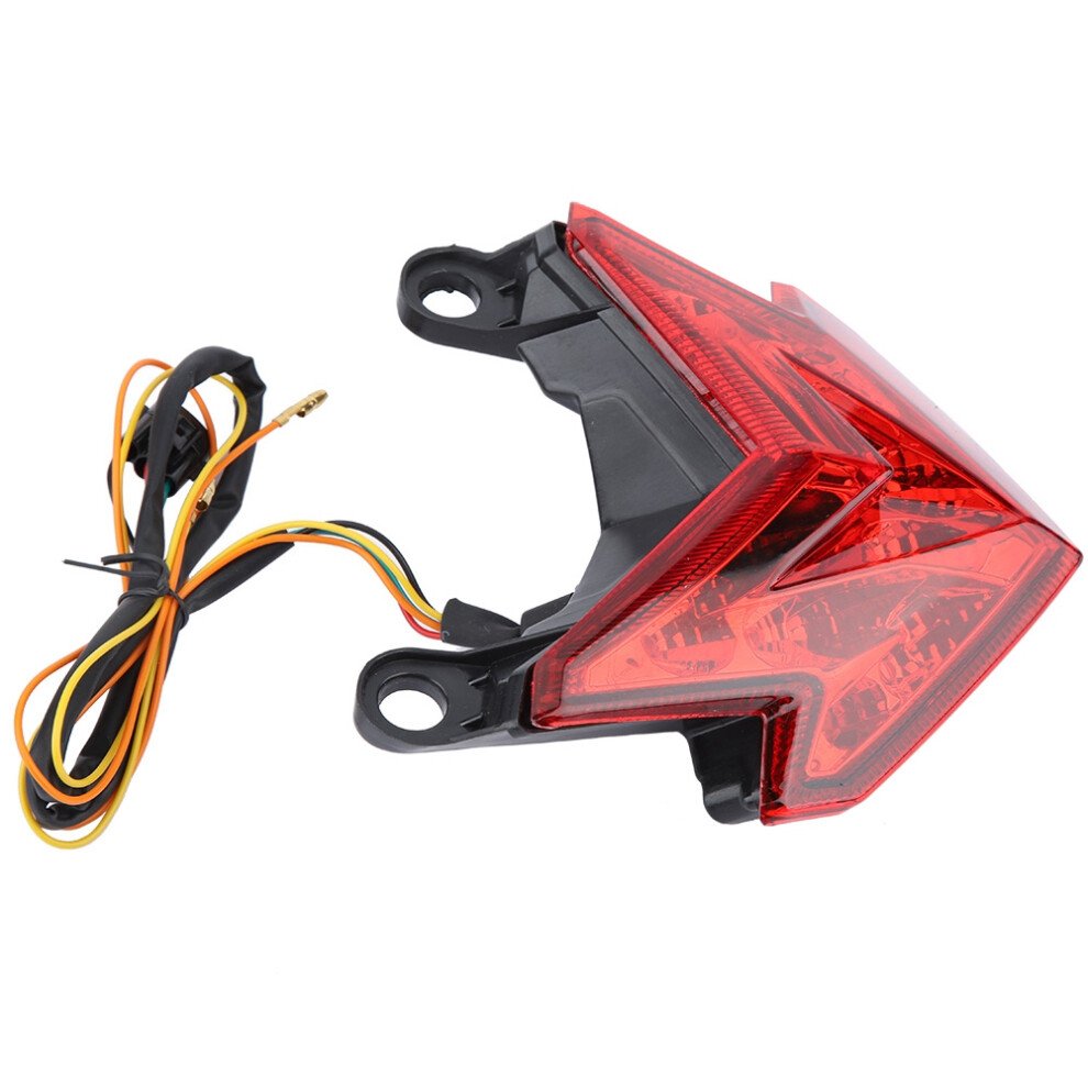 Motorcycle Led Tail Lamp Brake Turn Signal Tail For Kawasaki Z800 2013 2014 (Red) Light/Red 4681324572235