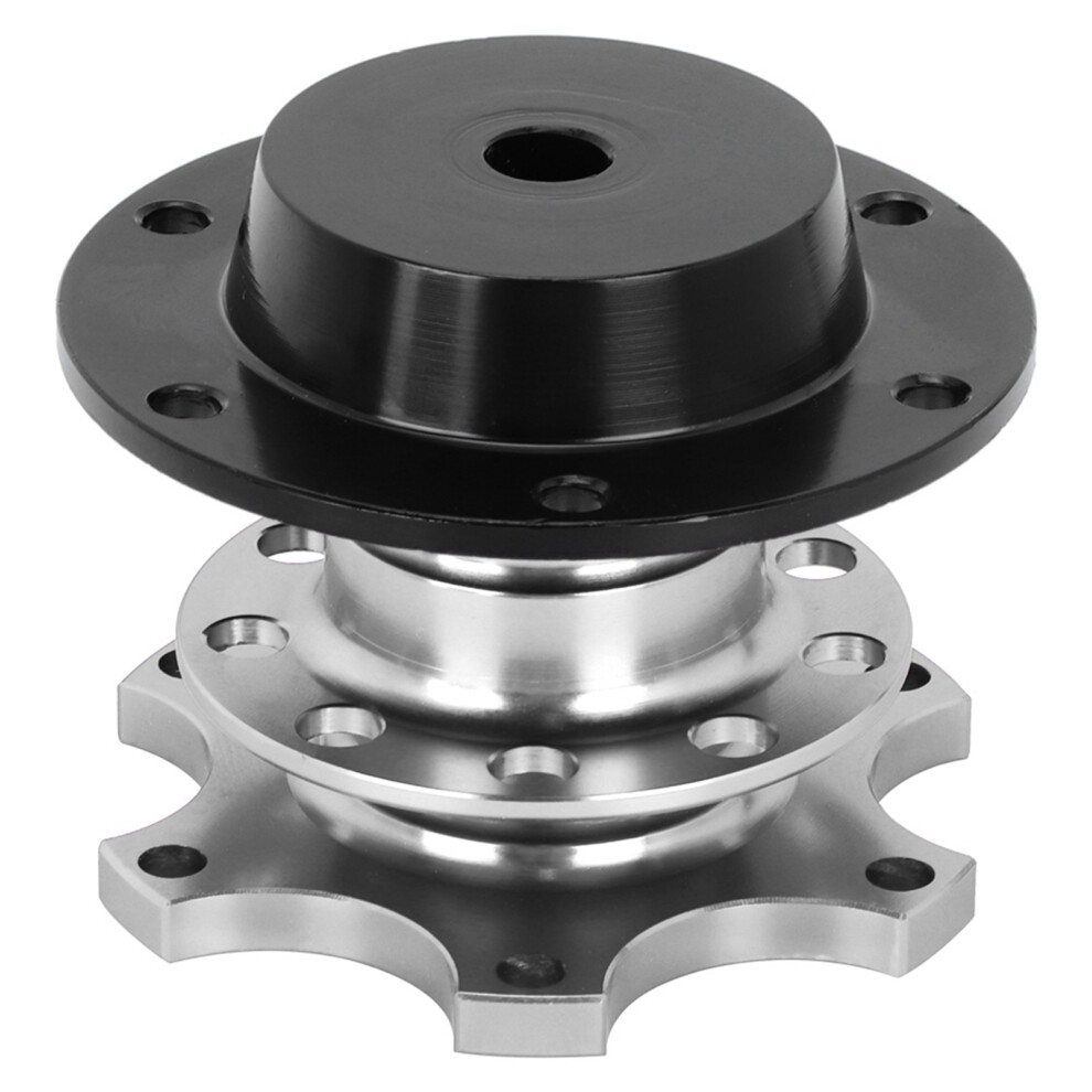 Universal 6 Hole Steering Wheel Quick Release Disconnect Hub Adapter Kit Car Repair Tool