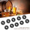 Airlock-Grommet-Ring, Durchmesser 2 cm, 10 Stück, 15/25/30/60 l 5