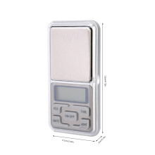 Mini digitale Taschenwaage 0,01 g 12x6,2x2 cm Farbe