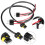 2pcs H4 Sockets to 9006 Bulbs Wire Harness Headlight Fog Light Conversion Adapter Cable 10