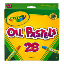 Crayola Oil Pastellis Koulutarvikkeet Lasten Sisäaktiviteetit Kotona 28 Erilaista väriä