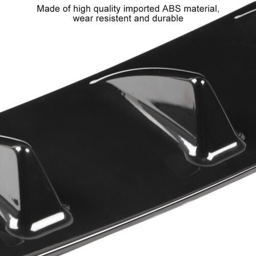 Hintere Stoßstange Haifischflossen-Spoiler Winglip-Diffusor Abtrieb verbessern (S)