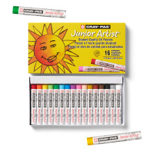 SAKURA Cray-Pas Junior Artist Olie Pastel S?t - Bl?de Olie Pastell til B?rn og Kunstnere - 16 farver