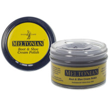 Meltonian Cream Shoe Polish - Boot Polish Polie en cuir huile de cirage bas   e sur la cire d'abeille - Restores et prot   ge plus de 60 couleurs gri