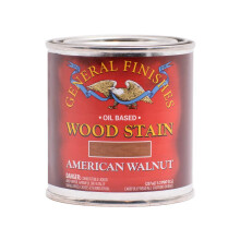 General Finishes lbasierte, durchdringende Holzlasur, 1/2 Pint Amerikanischer Walnuss