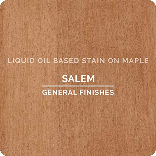 General Finishes    lbasierte, eindringende Holzbeize, 1/2 Pint Salem 1