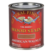 General Finishes lbasierte, durchdringende Holzbeize, 1 Quart, amerikanisches Walnussholz