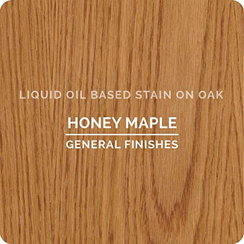 General Finishes    lbasierte, eindringende Holzbeize, 1/2 Pint, Honigahorn 2
