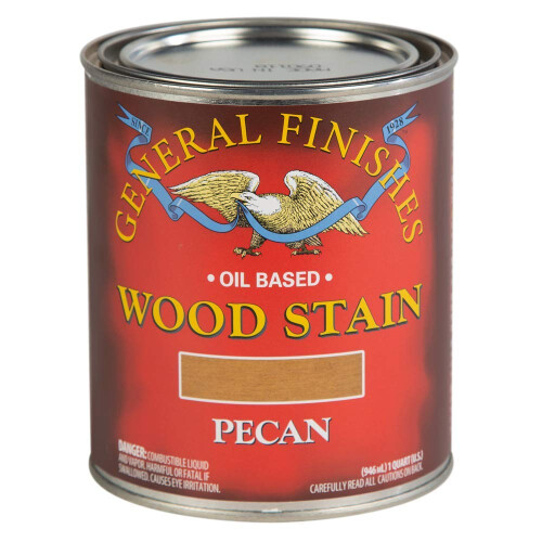 General Finishes    lbasierte, eindringende Holzbeize, 1 Quart Pecan