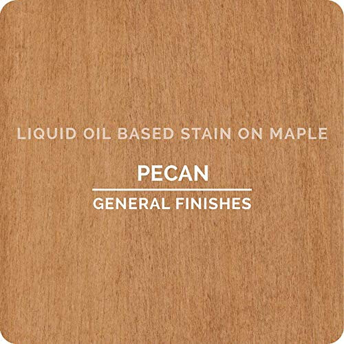 General Finishes    lbasierte, eindringende Holzbeize, 1/2 Pint Pecan 1