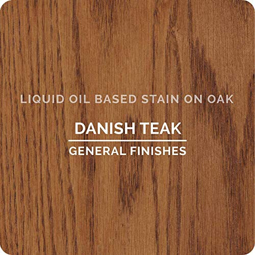 General Finishes    lbasierte, eindringende Holzbeize, 1/2 Pint Danish Teak 2
